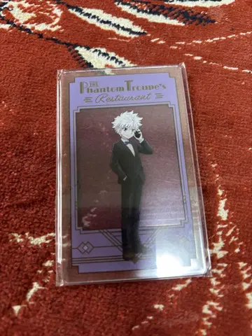HUNTER x HUNTER 헌터헌터 애니카페 아크릴 카드 키루아