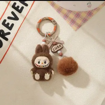 새상품 라부부 Labubu 키링 인기 그린 인기 초귀여움