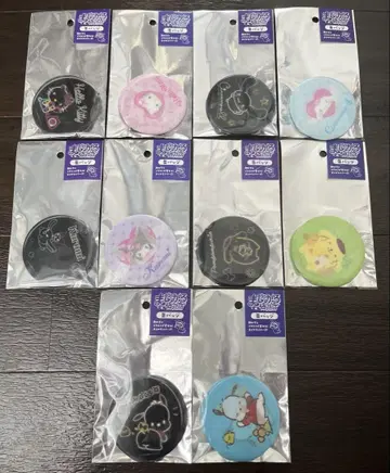 산리오 마법 백화점 캔뱃지 전 10종 세트