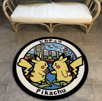 포켓몬 맨홀 뚜껑 피카츄