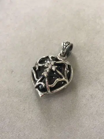 [새상품] silver925 오닉스 크로스 십자가 펜던트탑