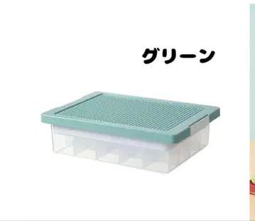 레고 보관 케이스 오렌지 2단