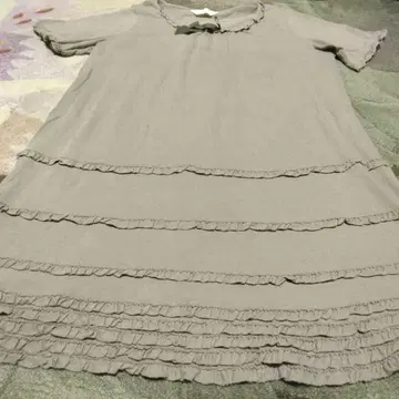 여름 세일 핑크하우스 프릴 반팔 튜닉