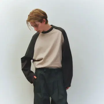 벌룬 라글란 롱 슬리브 티셔츠