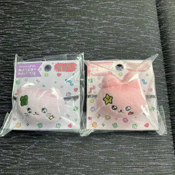 최고심 마스코트 머리끈 토끼심 고양이심 2개 세트