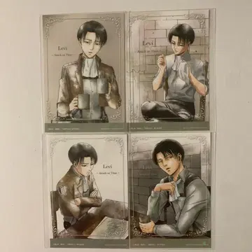 진격의 거인 리바이 제일복권 브로마이드 묶음 판매