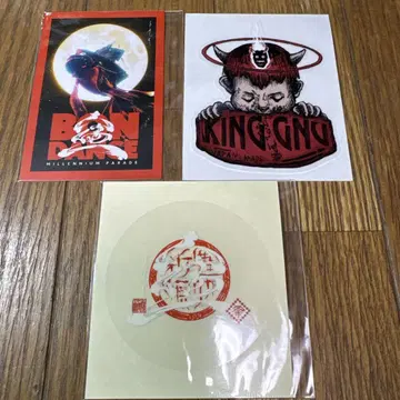 King Gnu Millennium parade 스티커