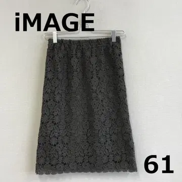 C0905A14 [ iMAGE ] 전체 레이스 타이트 스커트