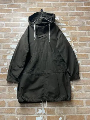 00s 아노락 후드티 모즈 코트 카키 밀리터리 스노우 파카