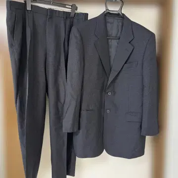 빅 사이즈 네이비 비즈니스 정장 2버튼 피에르 가르뎅