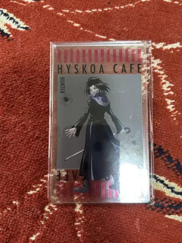 HUNTER x HUNTER 애니카페 아크릴 카드 페이탄