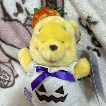 DISNEY HALLOWEEN 푸우 봉제 인형 키링 분장