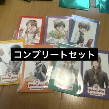 학원 앨리스 카페 미니 사진풍 트레이닝 카드 컴프 세트