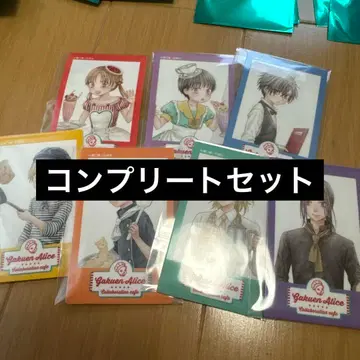 학원 앨리스 카페 미니 사진풍 트레이닝 카드 컴프 세트