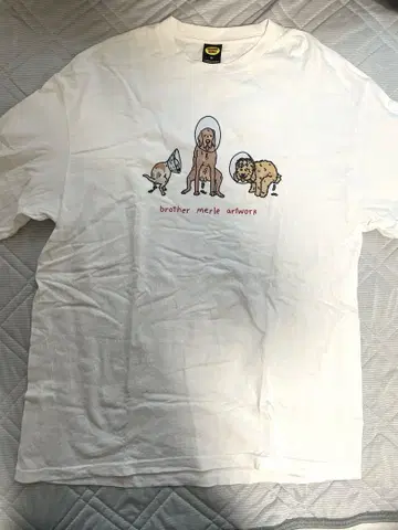 BROTHER MERLE 롱T 화이트
