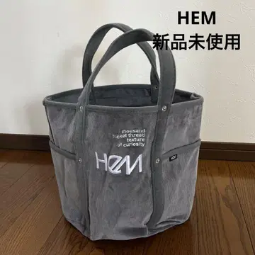 HEM 토트백 코듀로이