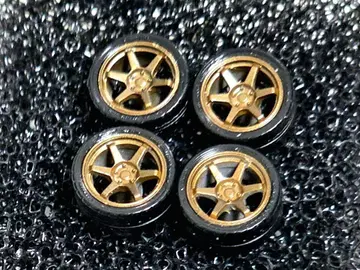 1/64 휠 미니카 실버 9mm 깊은 림