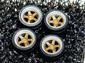 1/64 휠 미니카 실버 9mm 깊은 림