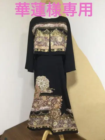 전통 예복 기모노 드레스 볼레로 포함