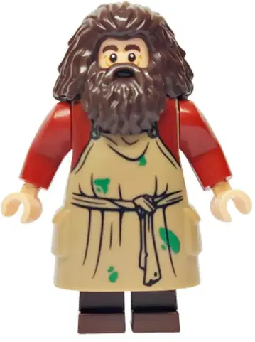 레고 76428에 포함된 미니 피규어 Rubeus Hagrid 1체
