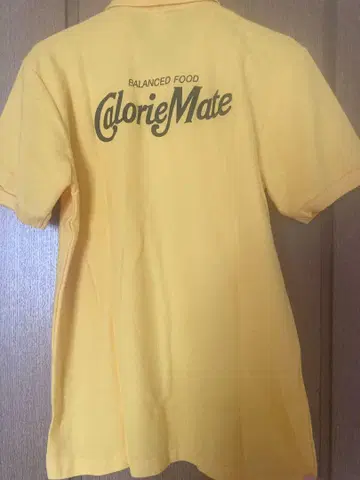 칼로리메이트 Calorie Mate 오츠카제약 피케 셔츠 M
