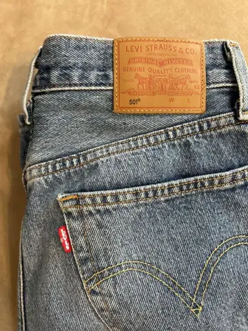 리바이스 501 여성용 스트레이트 크롭