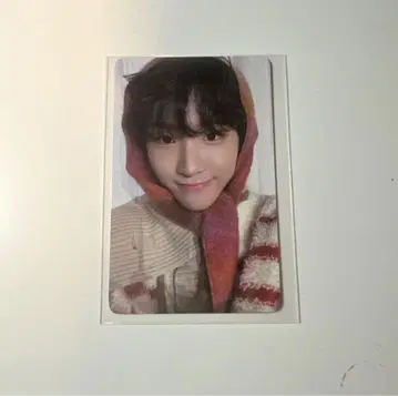 BOYNEXTDOOR 운학 kakao talk 럭키 드로우 포토카드