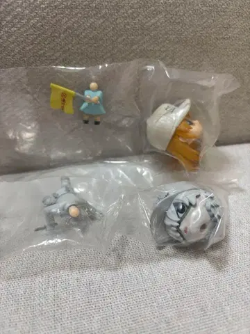 [ 미개봉 ] 일하는 세포 혈소판, 백혈구 피규어 가챠 A상