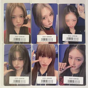 IVE SECRET 소니뮤직 소니뮤 트레이딩 카드 6장 컴프