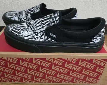 VANS 슬립온 라이트 BLACK /LOGO