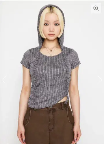 HOODIE BRAID 상의 laguagem