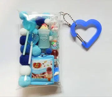 가챠 파우치 블루 블루 계열 파르페 별의 모래 포함