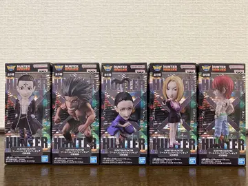HUNTER x HUNTER 월드 컬렉션 피규어 - 환영여단 5체 세트