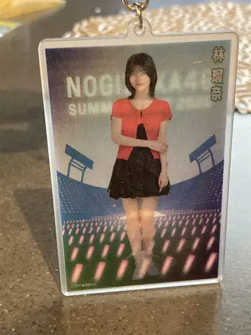 노기자카46 복권 하야시 루나 A상 카드 키링 9월 공연ver