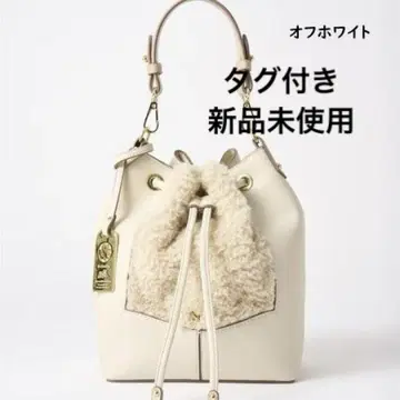 보아 핸드백 화이트 택 포함 미사용 새상품