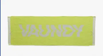 VAUNDY 타월 라임 그린 그레이