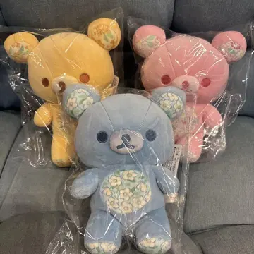 리락쿠마 당신을 생각하는 포근 봉제 인형 세트