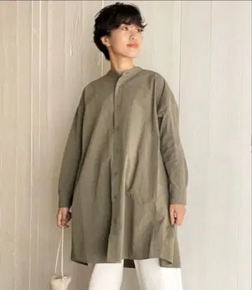 journal standard luxe 밴드 카라 튜닉