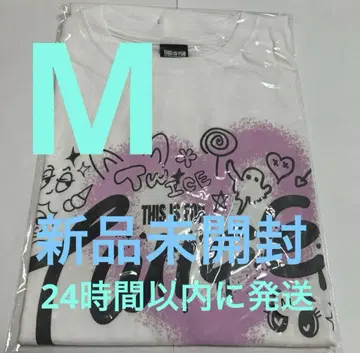 TWICE T셔츠 M 사이즈 POPUP 팝업 화이트