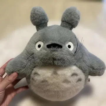 새상품급 토토로 봉제 인형 약 20cm 그레이