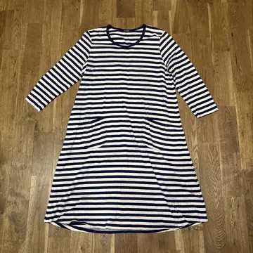 [ 새상품급 ] 마리메꼬 marimekko 보더 원피스 S 사이즈