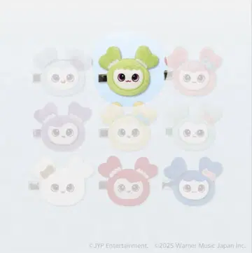 TWICE LOVELYS 봉제 인형 헤어핀 정연