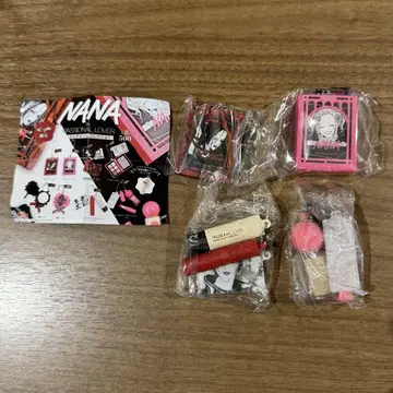 NANA C-pla 한정판 가챠가챠 미니 참 컬렉션 4종 세트