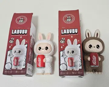 러브브 저금통 콜라 브라운 화이트 컬러