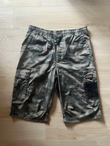 Airwalk 90-00s 카모플라쥬 하프 팬츠