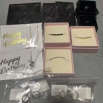 EXO 찬열 투어 앨범 생일 굿즈 세트