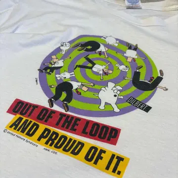 [ DILBERT ] 90s JERZEES 딜버트