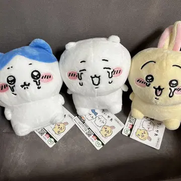 치이카와 (먼작귀) 울먹이는 봉제 인형 전 3종 세트 택 포함