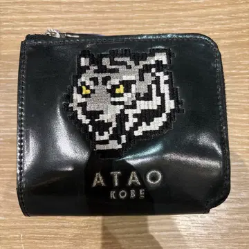 ATAO 코도반 접이식 지갑 화이트 타이거