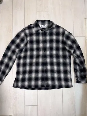 CHALLENGER L/S CHECK WORK SHRIT GRAY